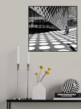 Monochrome shapes Poster och Canvastavla