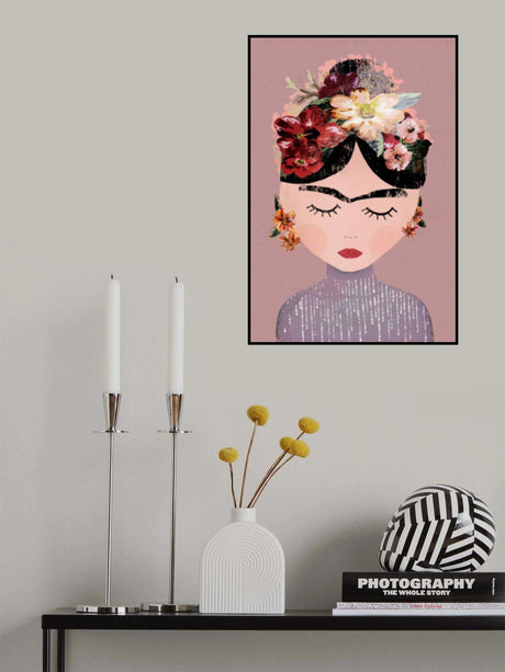Frida (Pastel Version) Poster och Canvastavla