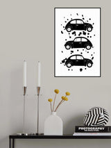 Black Cars Poster och Canvastavla