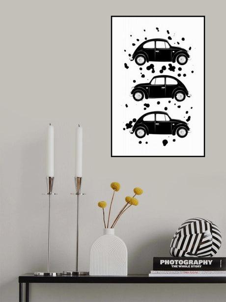 Black Cars Poster och Canvastavla