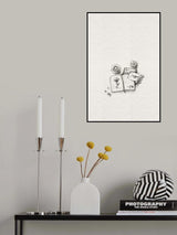 Sketch Notebook Lock Poster och Canvastavla