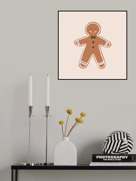 Gingerbread Man Poster och Canvastavla