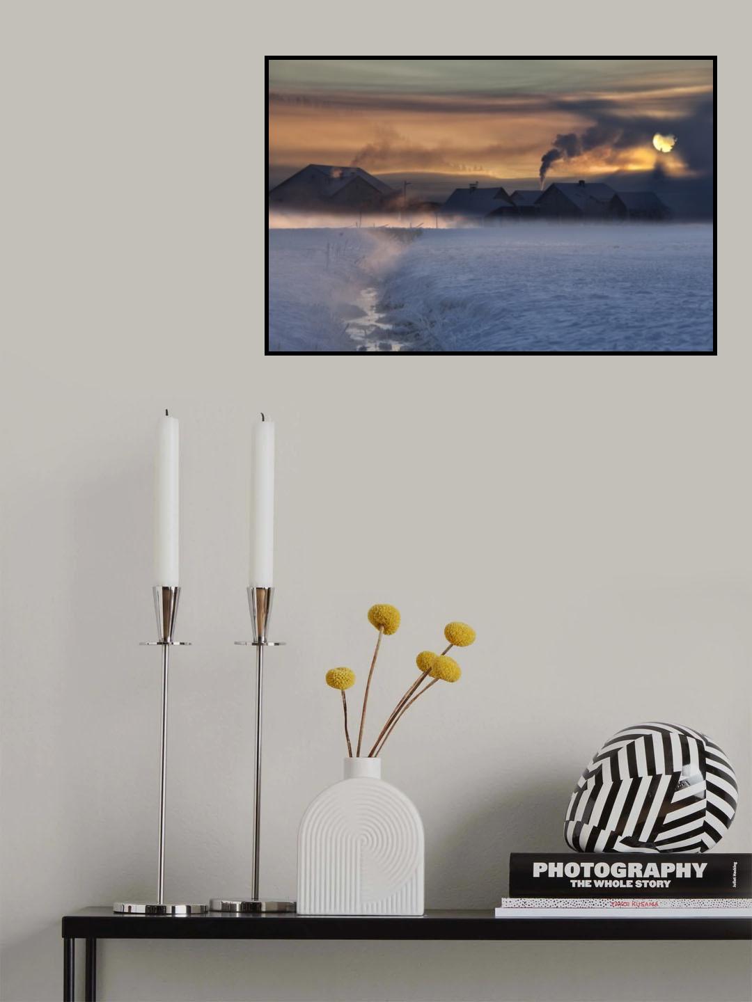 Veiled Sun Poster och Canvastavla