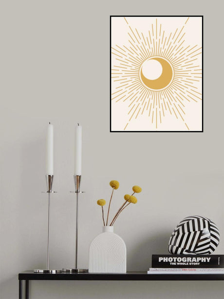 Sun No1 Poster och Canvastavla