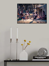 Himba family Poster och Canvastavla