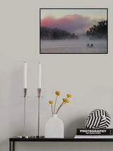 Misty Lake #5 Poster och Canvastavla
