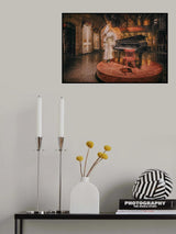 on piano: the unicorn Poster och Canvastavla