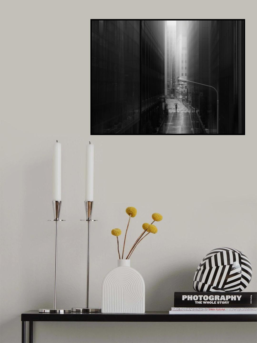 In the rain Poster och Canvastavla