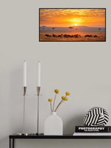 Sunrise Poster och Canvastavla