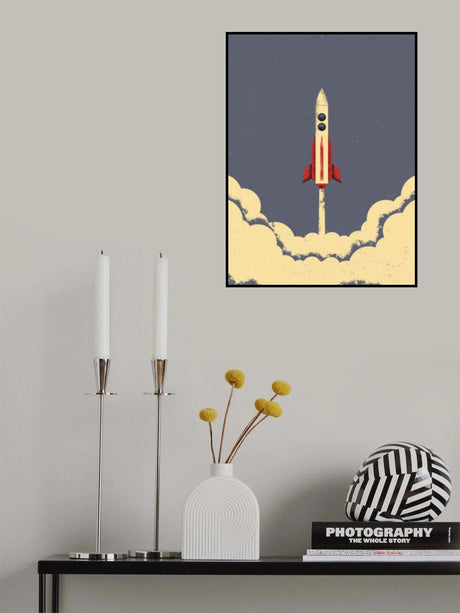 Rocket Poster och Canvastavla