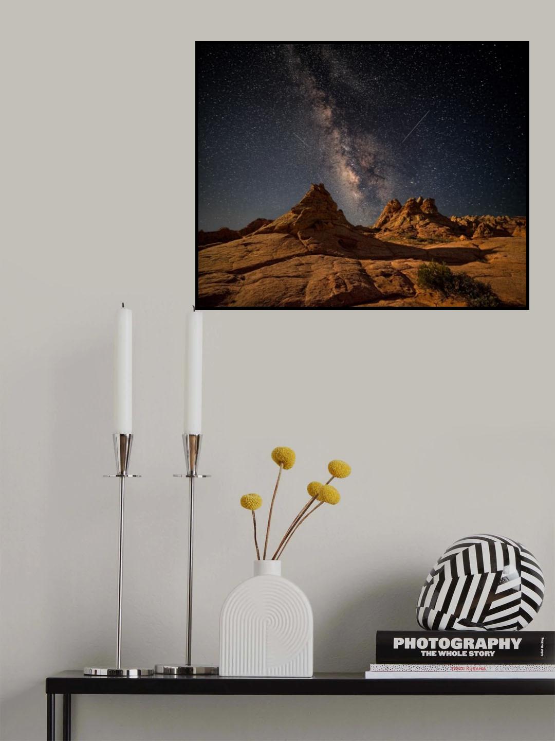 Under the Milky Way Poster och Canvastavla