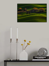 Farmland Golden Light Poster och Canvastavla