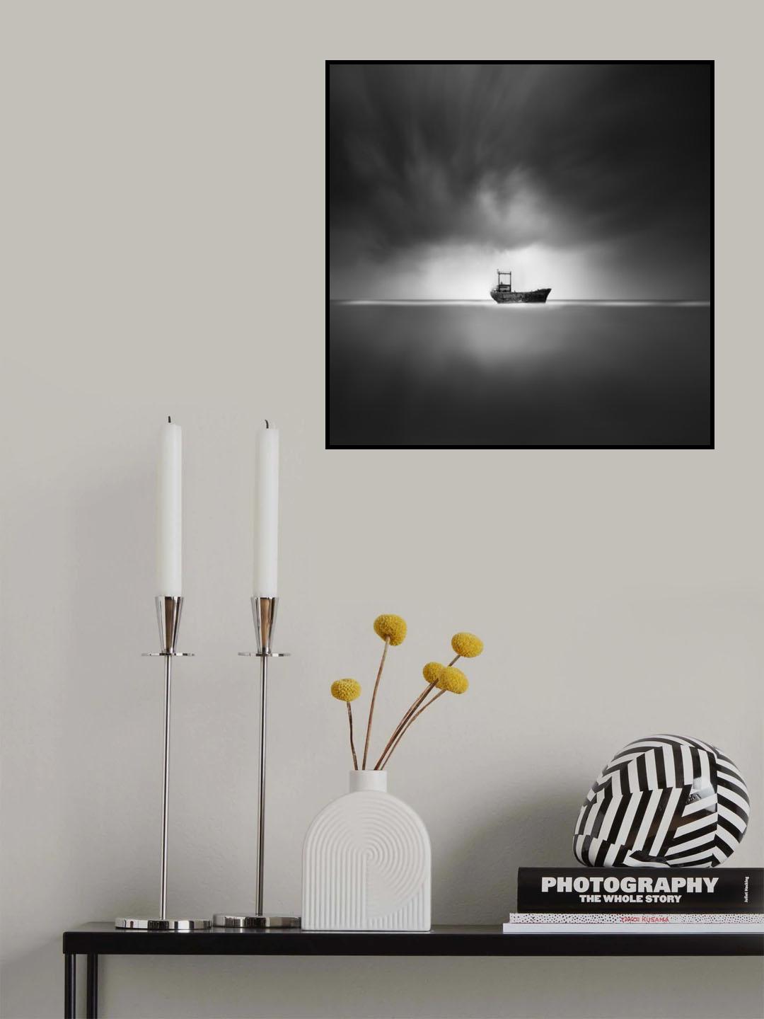 "Chloraka's Wreck" Peyia Poster och Canvastavla
