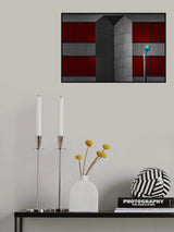 Obelisk (red) Poster och Canvastavla