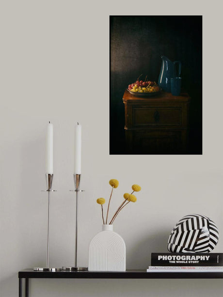 fall end grapes Poster och Canvastavla