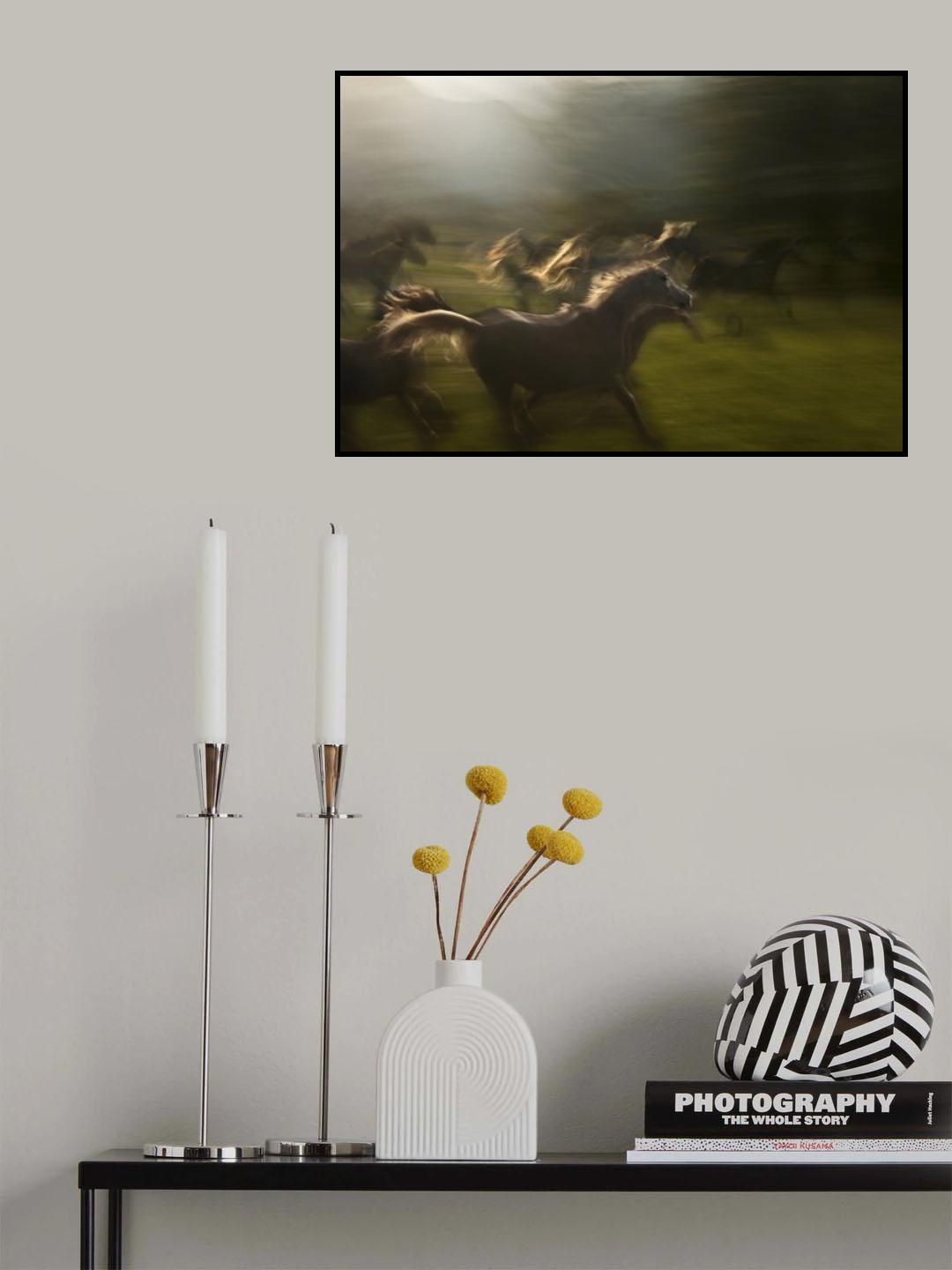 Evevning Poster och Canvastavla