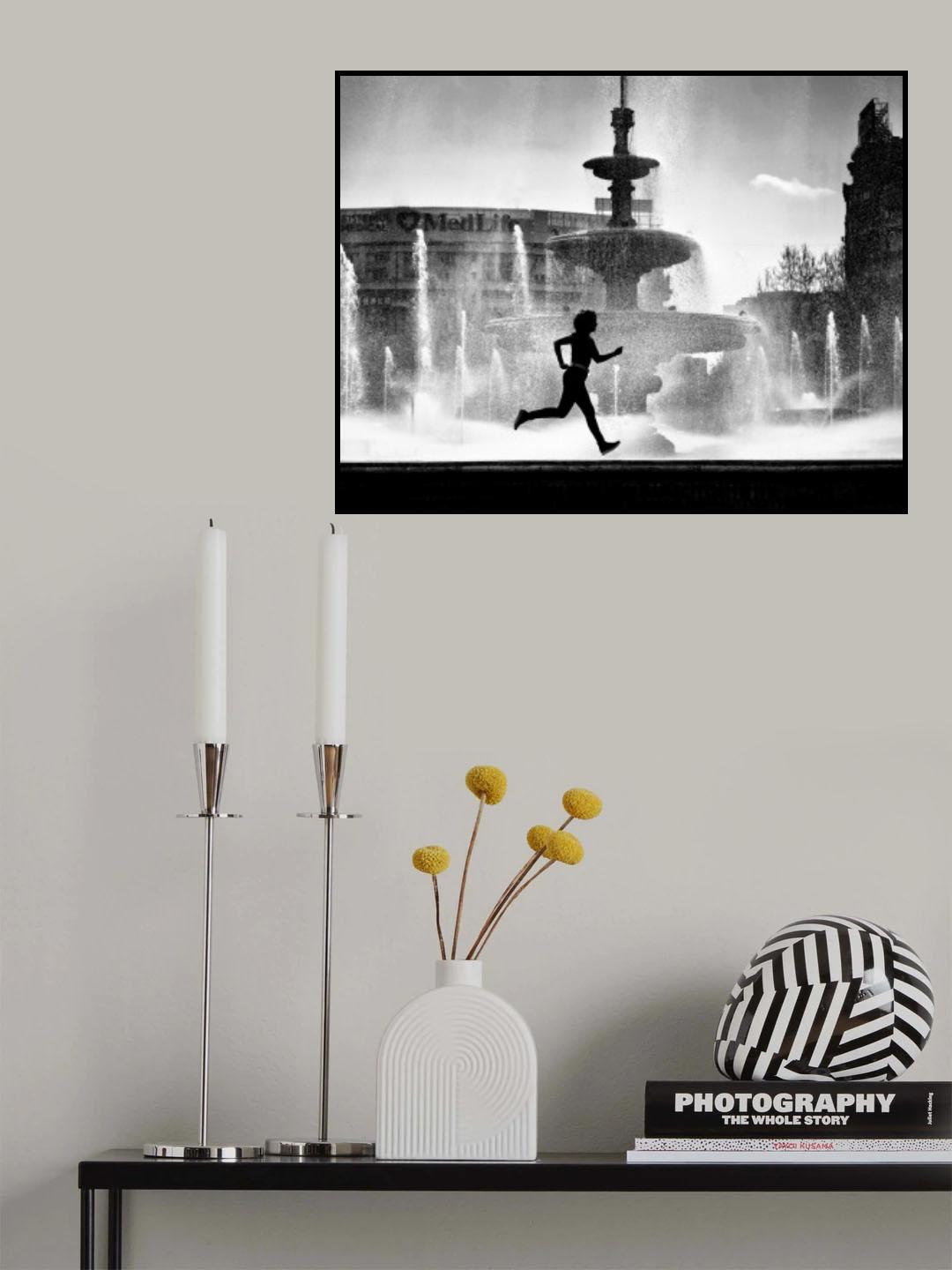 Morning run Poster och Canvastavla