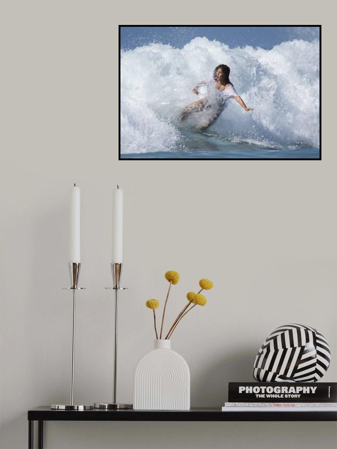 surfer Poster och Canvastavla