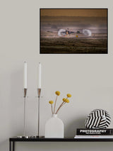 Turbulence at touchdown Poster och Canvastavla