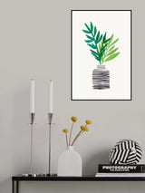 Organic Greenery Still Life Poster och Canvastavla
