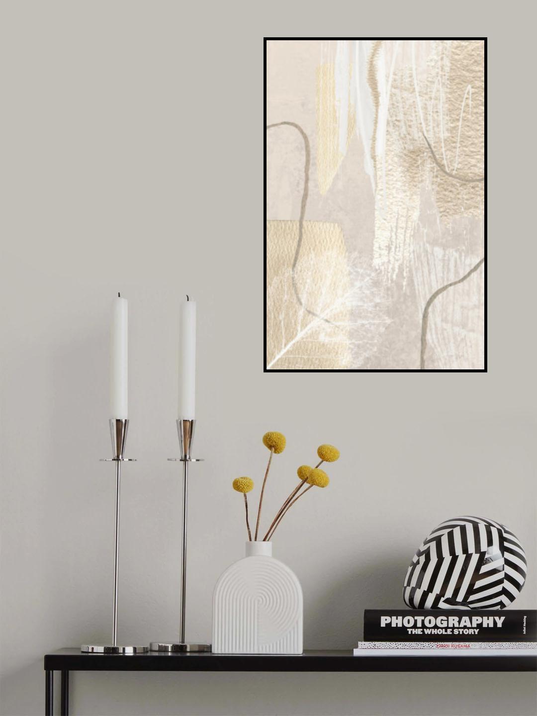 Calm Ivory-1 Poster och Canvastavla