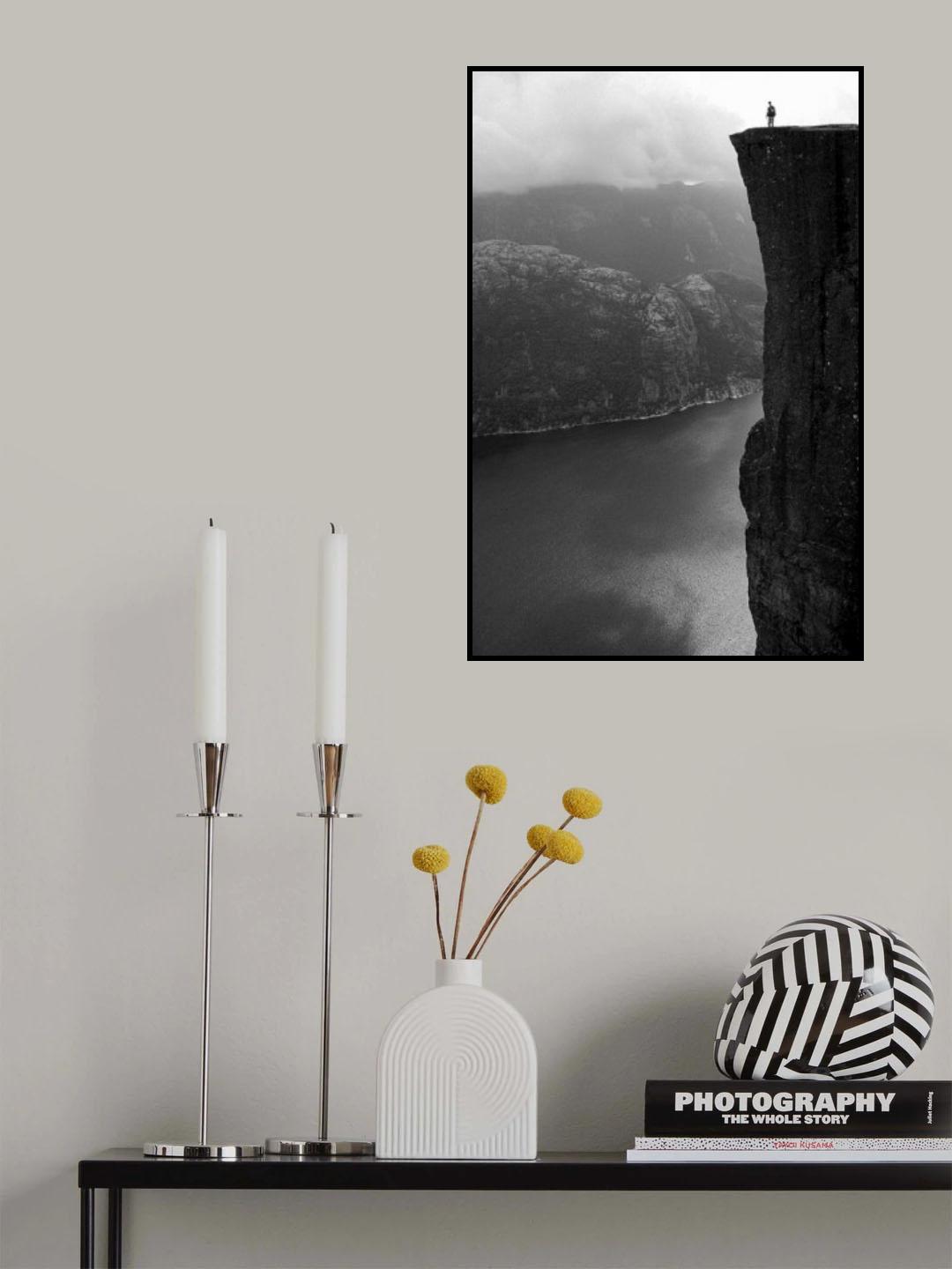 Cliff Poster och Canvastavla