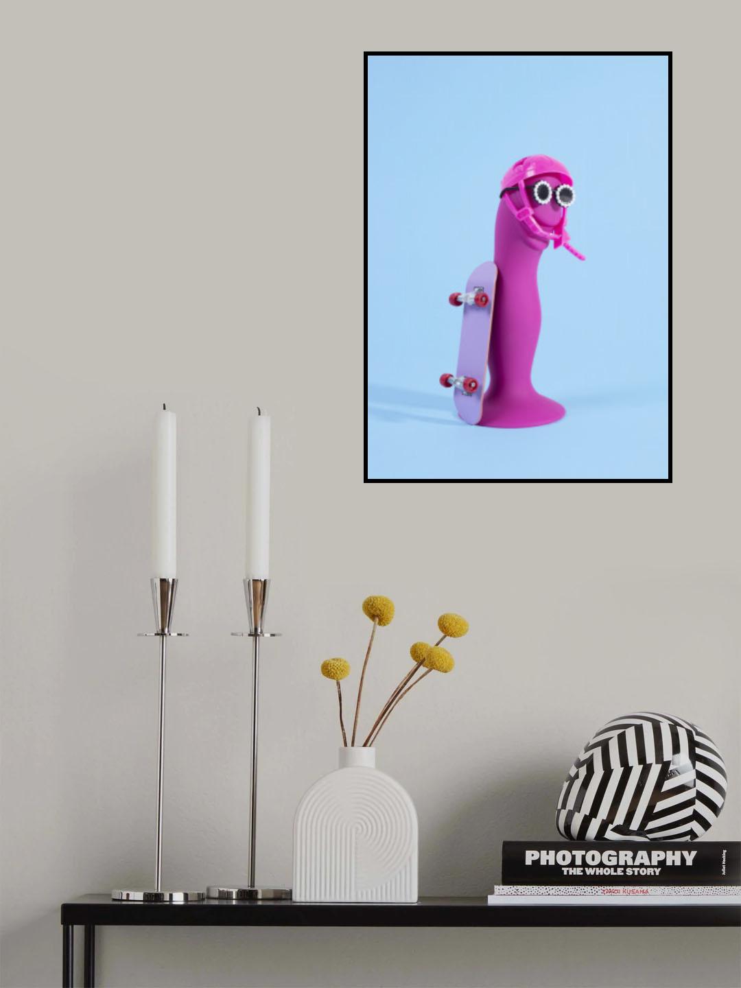 Skater Dildo Poster och Canvastavla