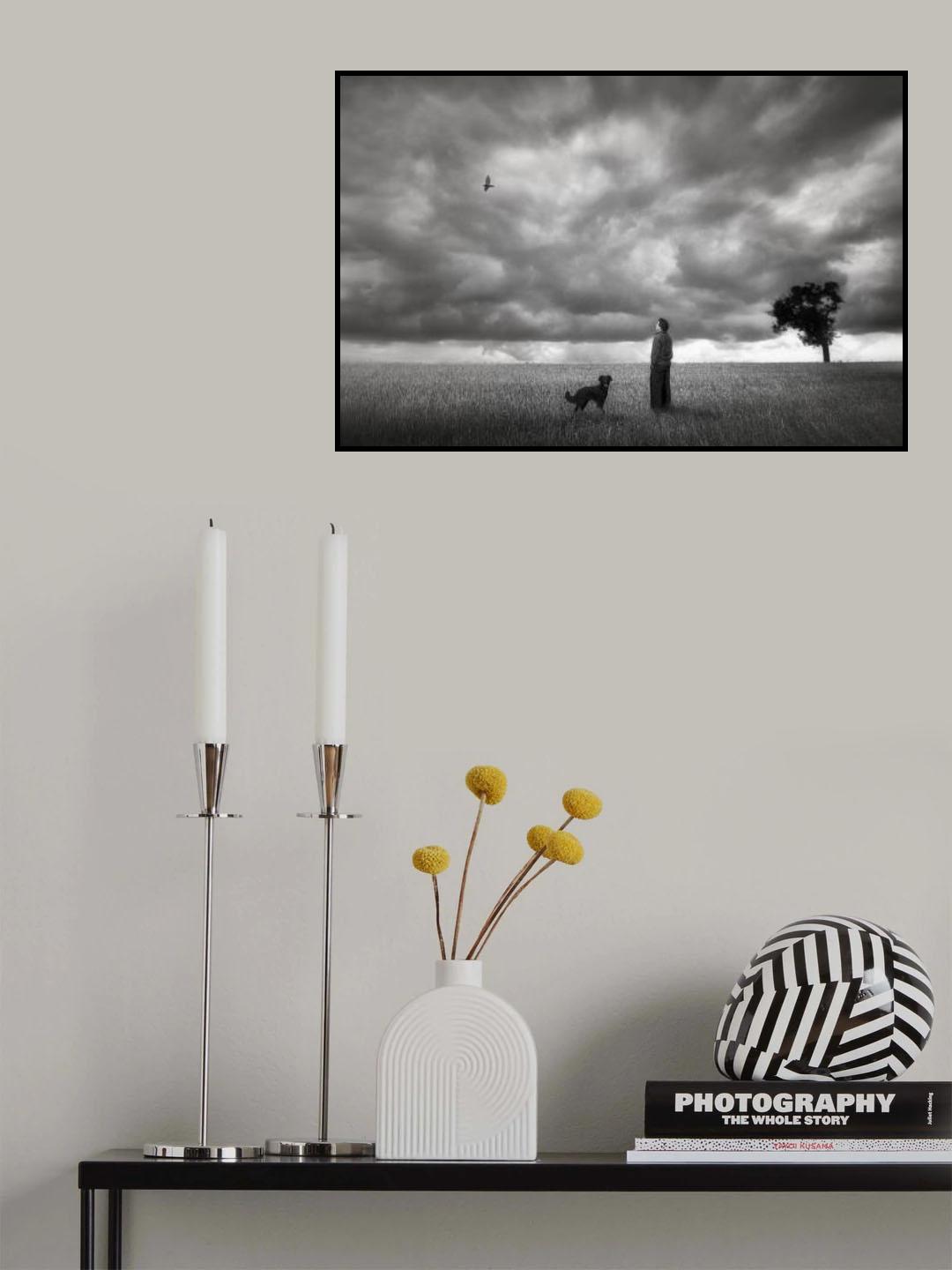 on the Field II Poster och Canvastavla
