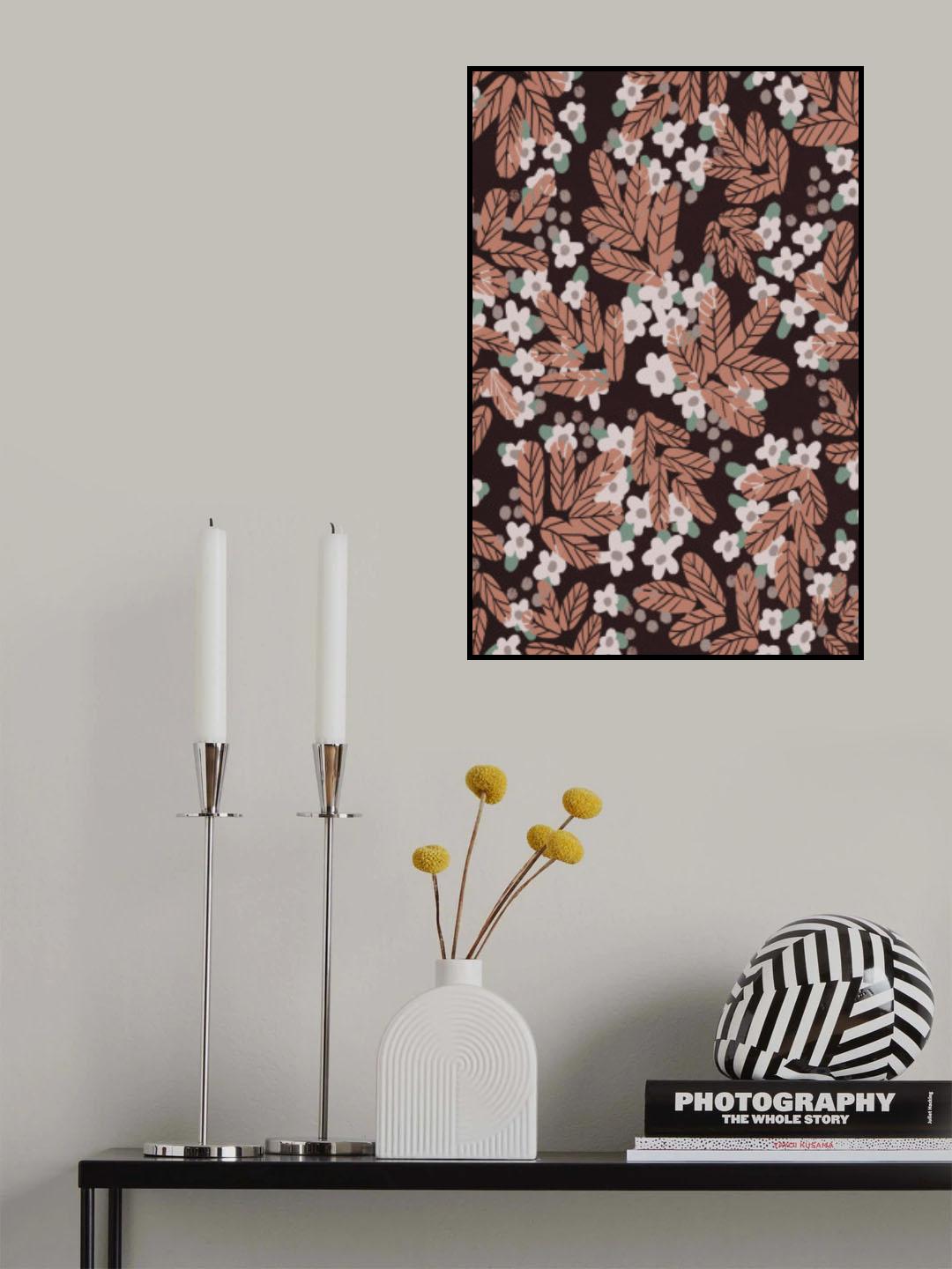 Autumn Blossoms Poster och Canvastavla