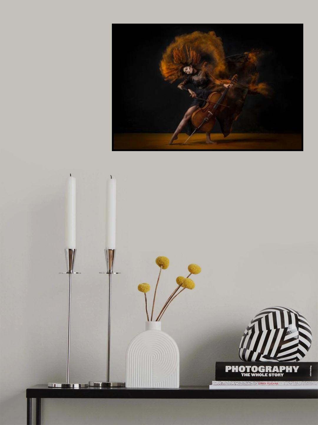 There's fire in her Poster och Canvastavla