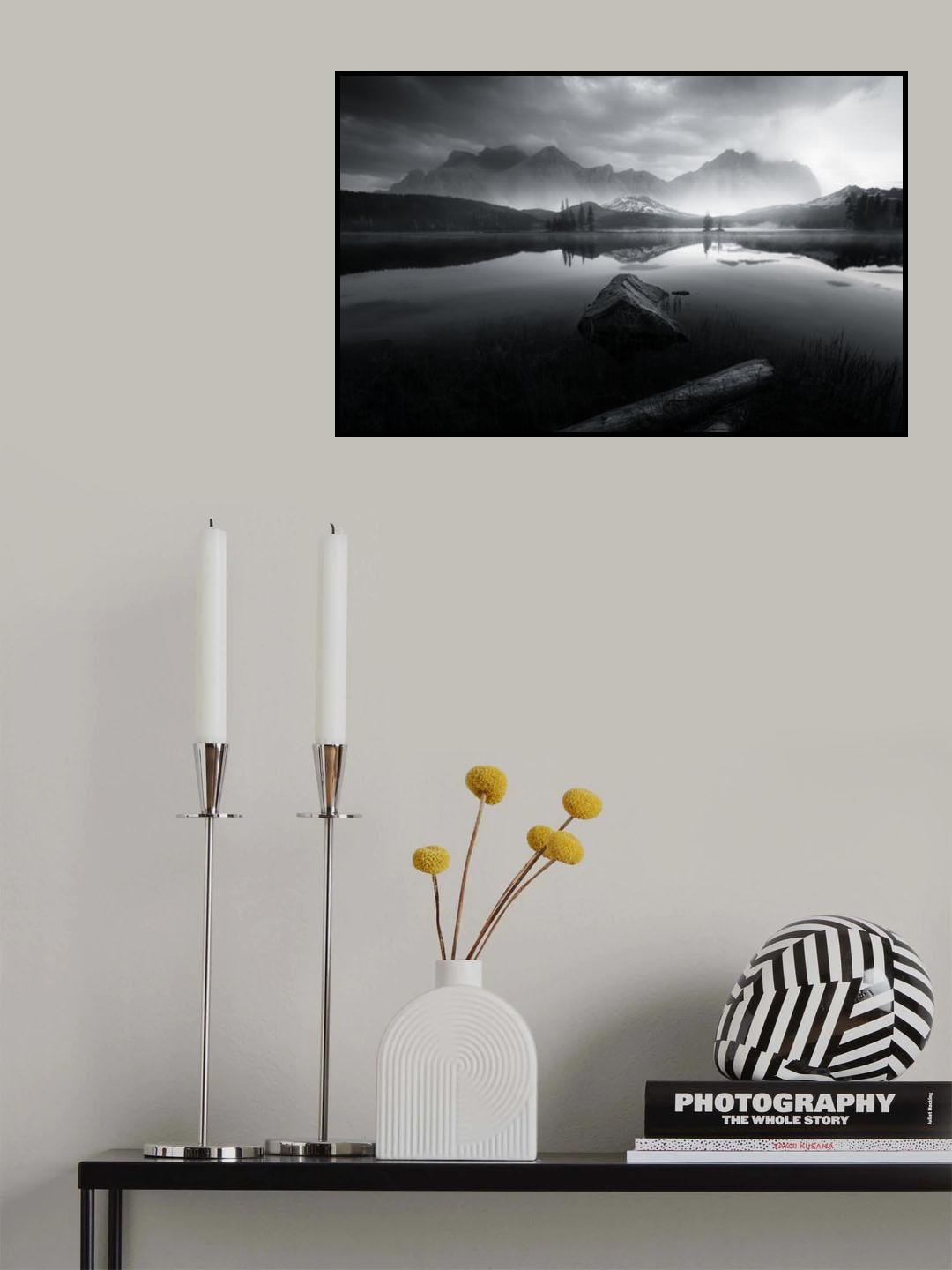 Morning mist Poster och Canvastavla