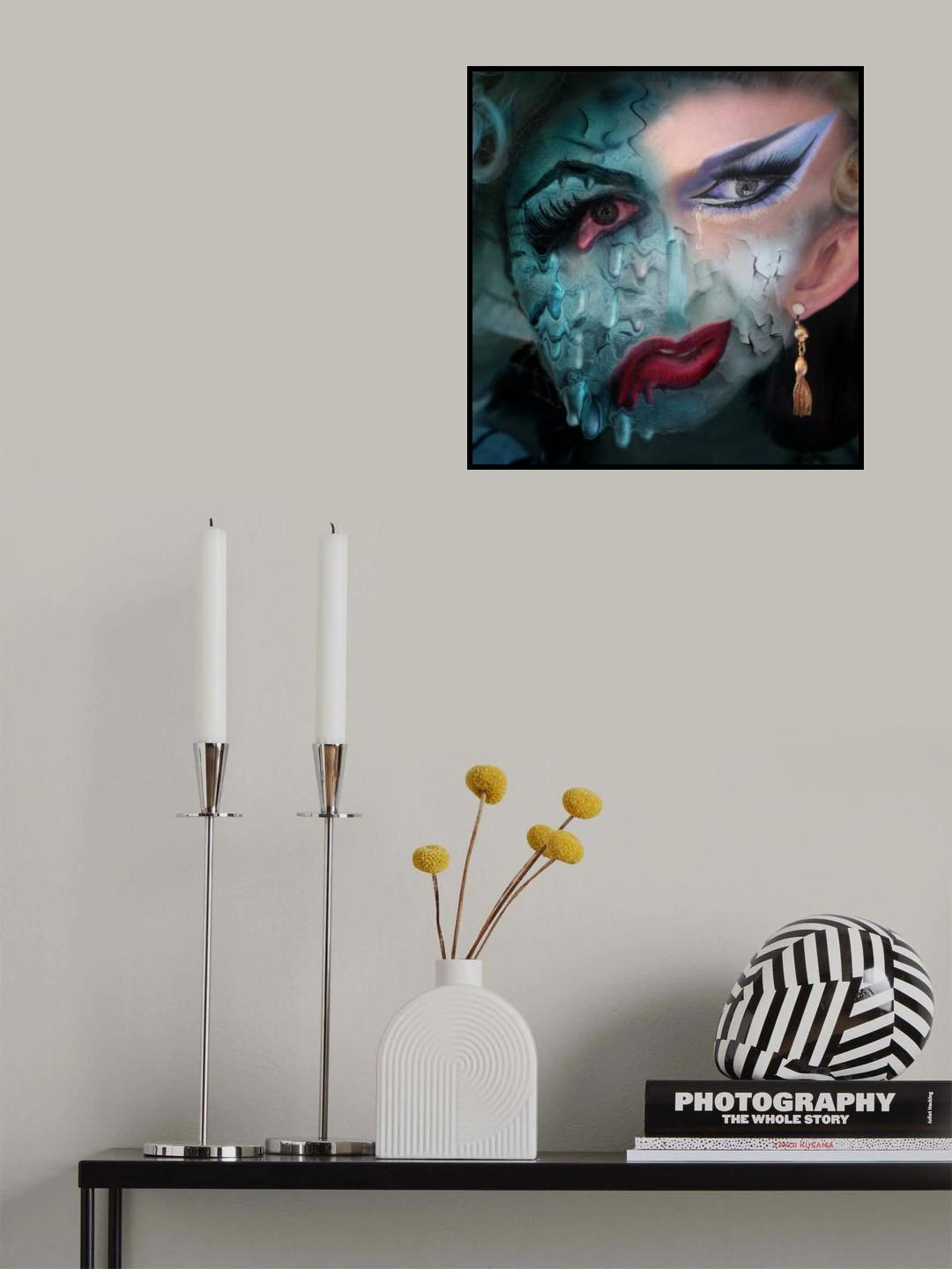 Melting Poster och Canvastavla