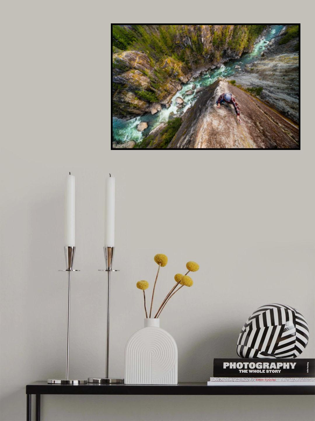Rock Climbing in Squamish Poster och Canvastavla