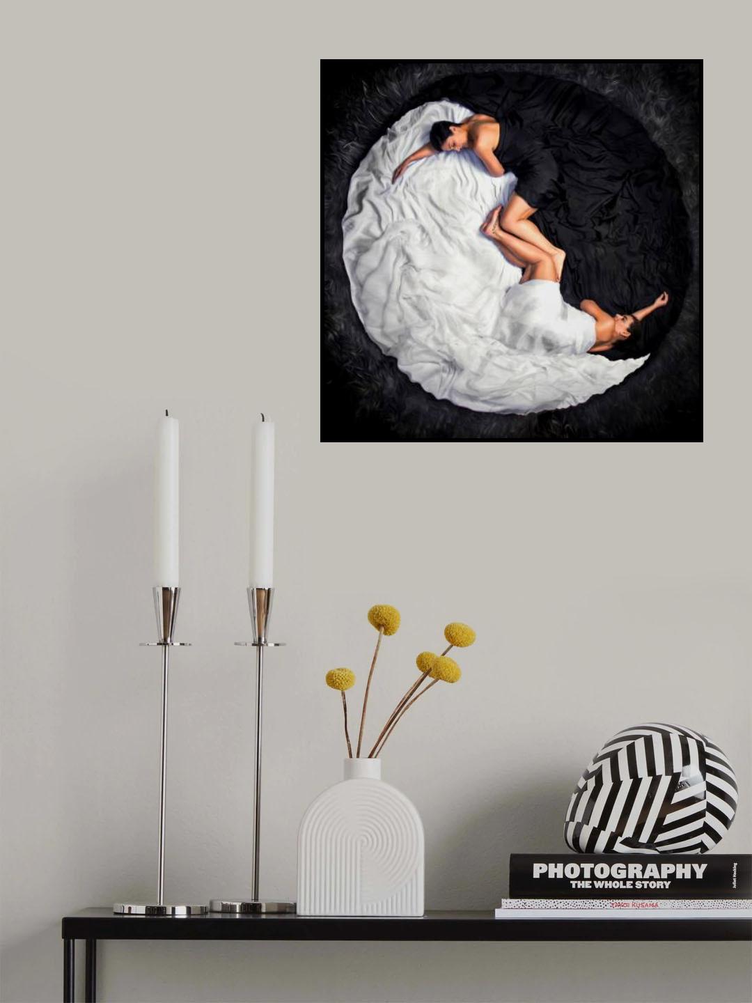 Yin Yang Poster och Canvastavla
