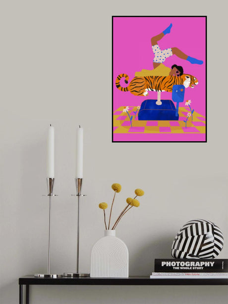 Put a tiger in your heart Poster och Canvastavla