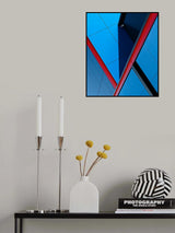 Y - blue Poster och Canvastavla
