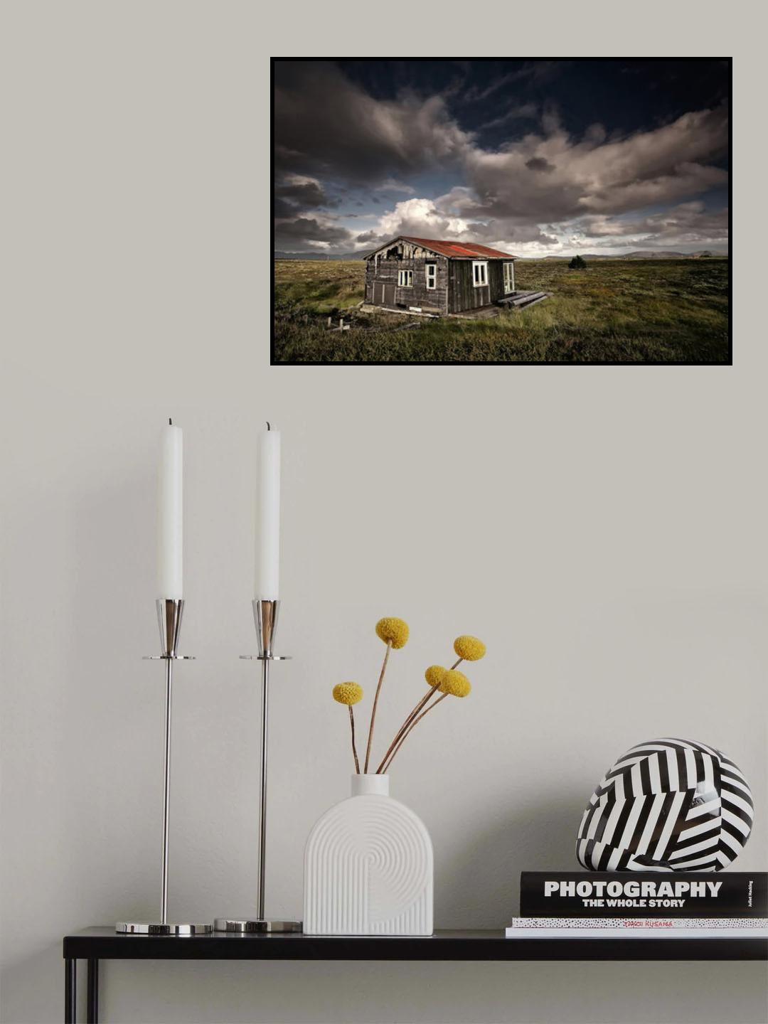 Old Cottage Poster och Canvastavla