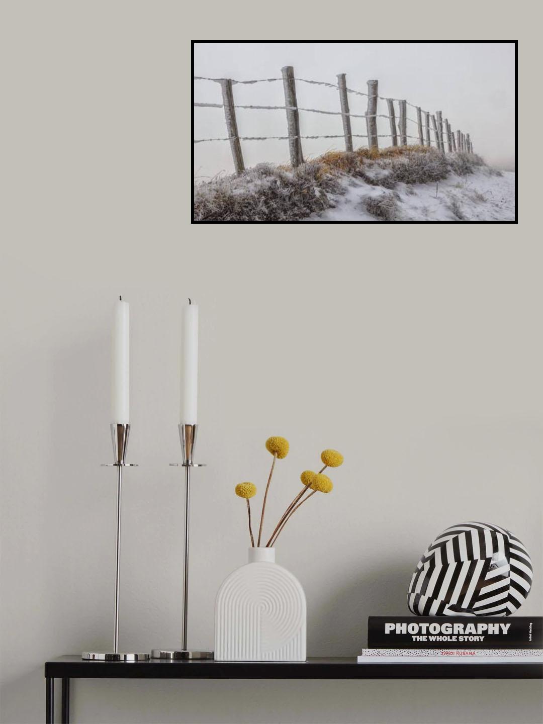 FIRST SNOW Poster och Canvastavla