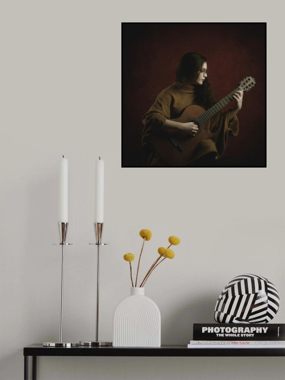 Persian musician Poster och Canvastavla