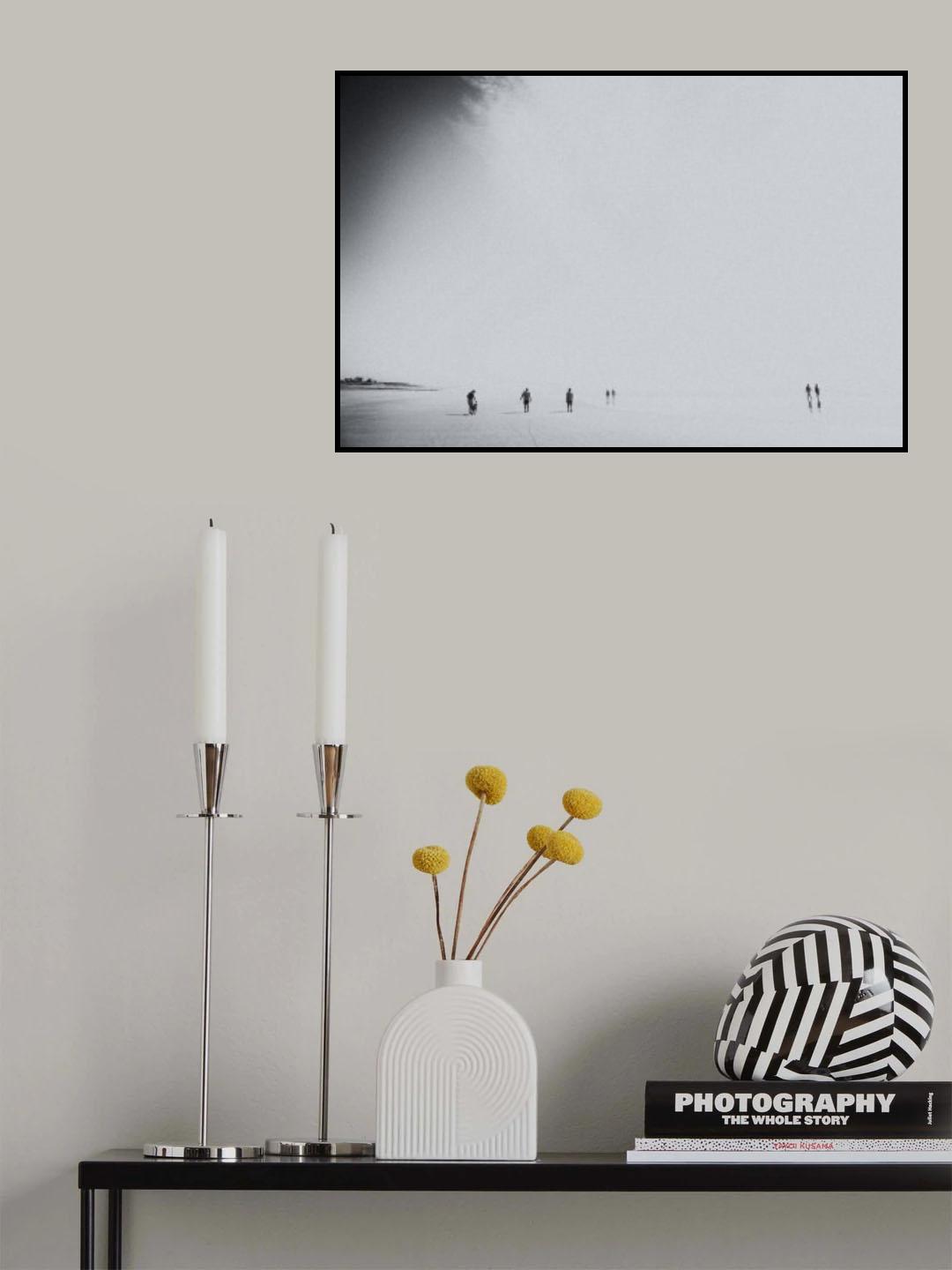 Beach Poster och Canvastavla