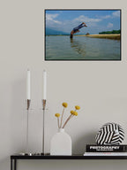 Moment before splash Poster och Canvastavla