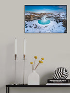 Aldeyjarfoss - the wide view Poster och Canvastavla