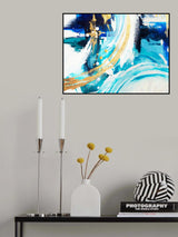 Angle Gold   B Poster och Canvastavla