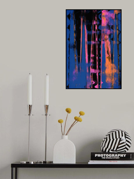 Time Machine (Blue) Poster och Canvastavla