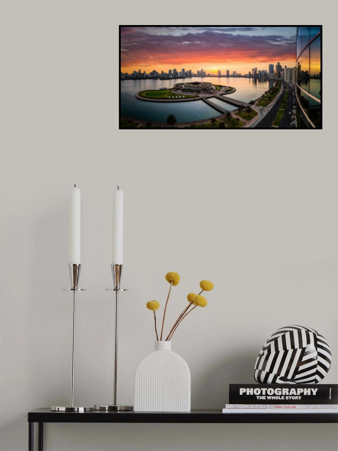 Colourful sunrise Poster och Canvastavla