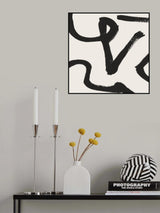 Curvy Lines Poster och Canvastavla