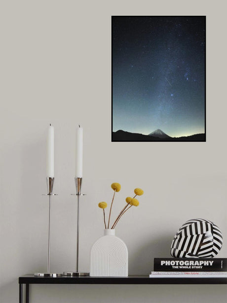 Meteor night Poster och Canvastavla