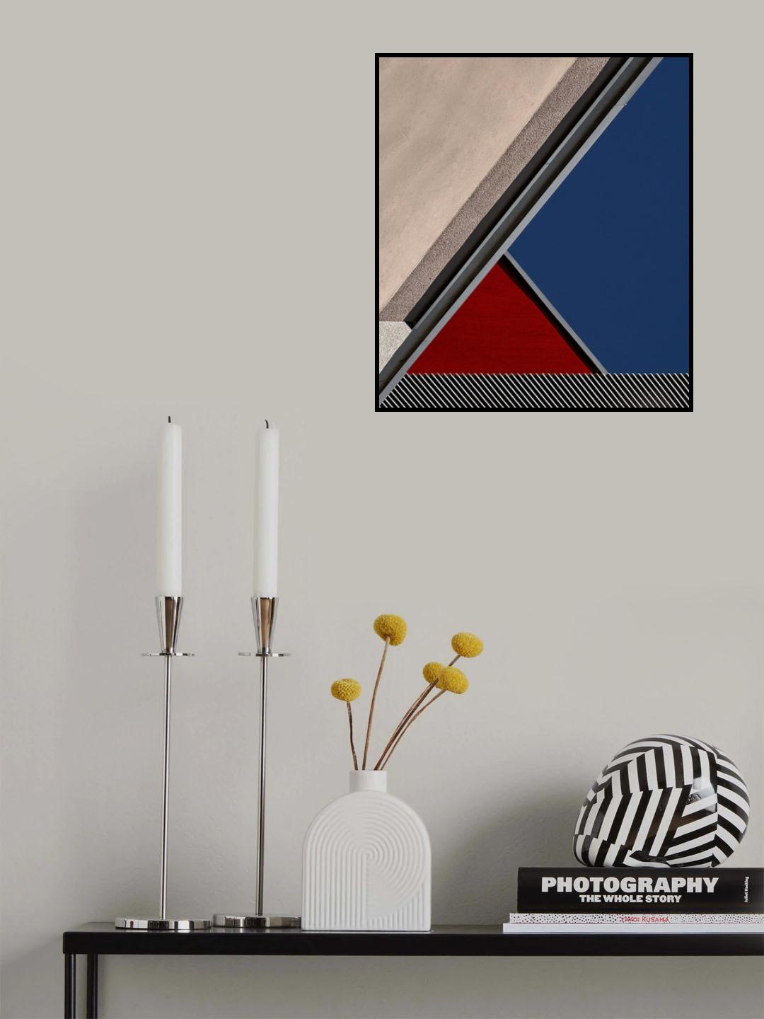 concrete balcony Poster och Canvastavla
