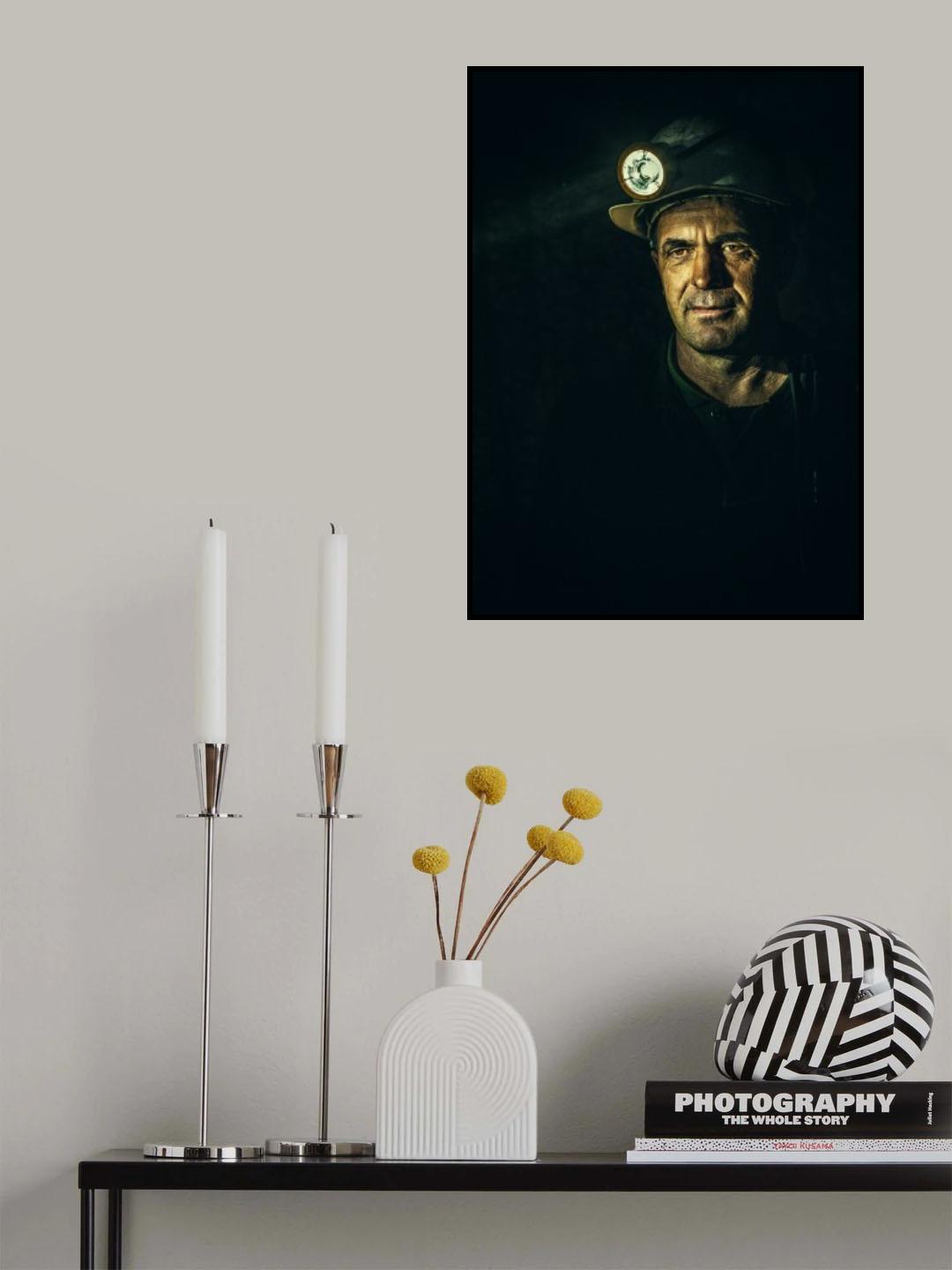 miner Billy Poster och Canvastavla