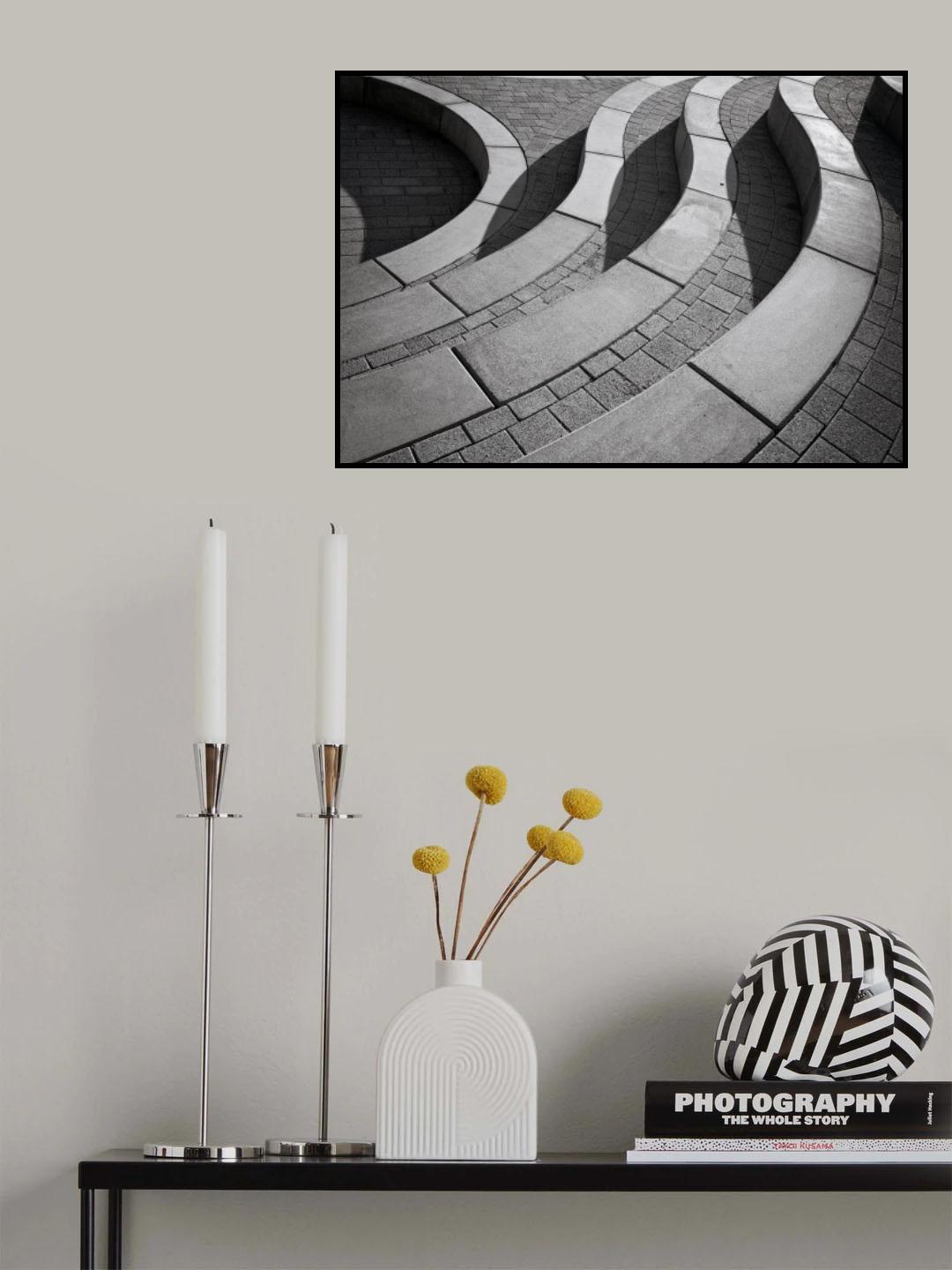 Curves Poster och Canvastavla